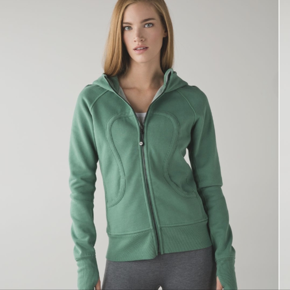 Lululemon Scuba Hoodie II Vintage Green
